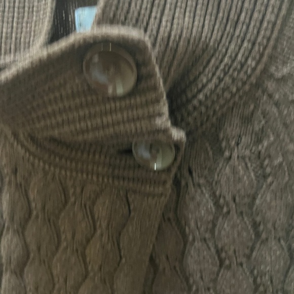 Izod Women’s Brown open sweater vest size S - Picture 3 of 5